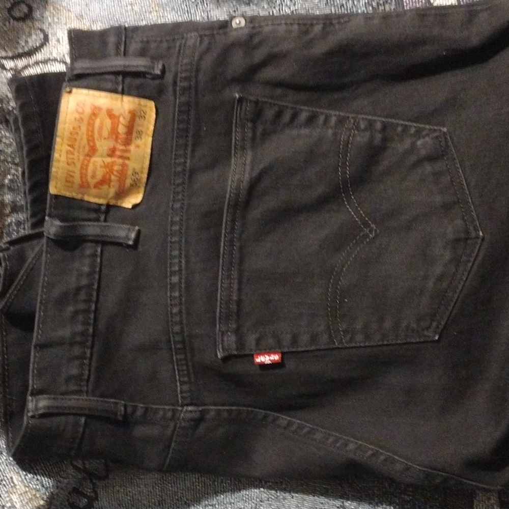 Men's 569 Levi button-fly Jeans ( black) - Picture 5 of 5